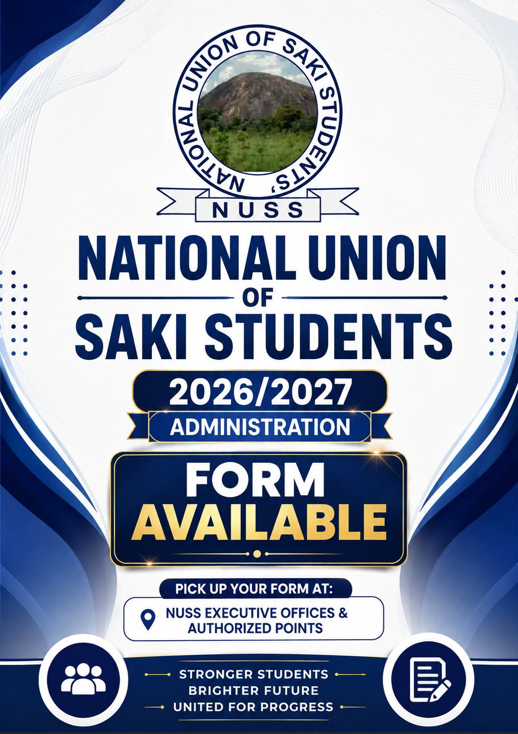NATIONAL UNION OF SAKI STUDENTS EAUED CHAPTER 2026 ELECTION FORM