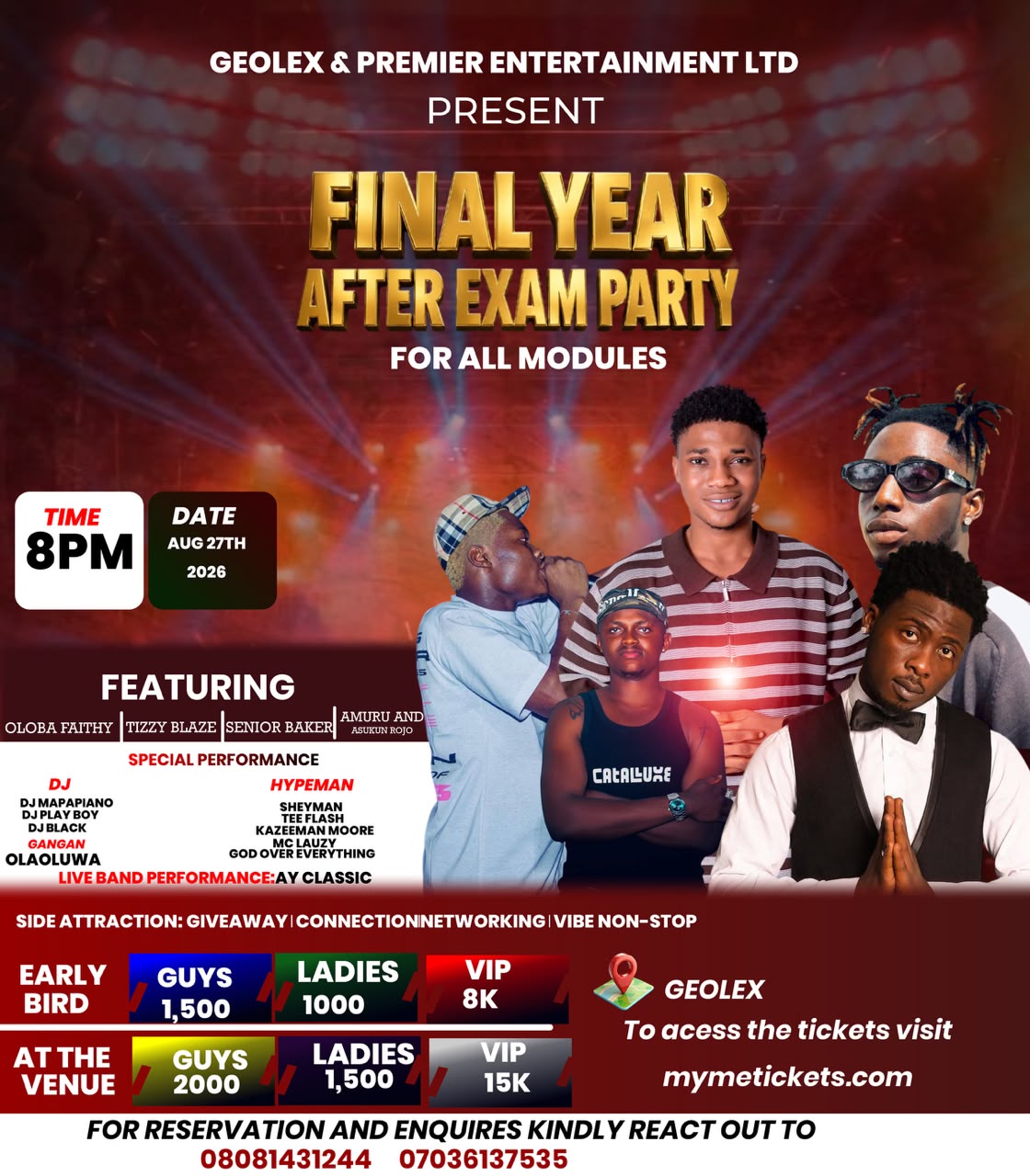 Final Year After Exam Party