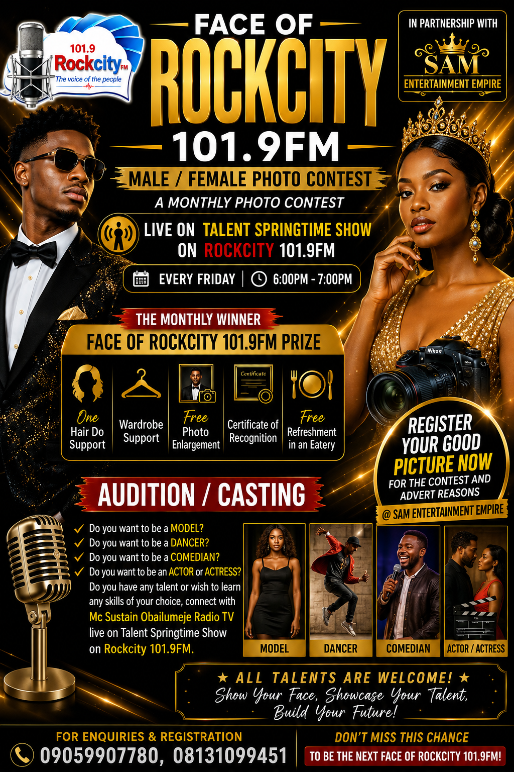 Face Of Rockcity 101.9fm Radio