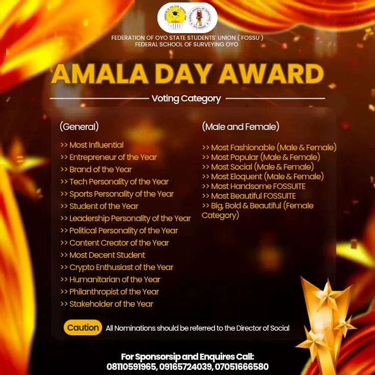 FOSSU AMALA DAY AND AWARD CEREMONY