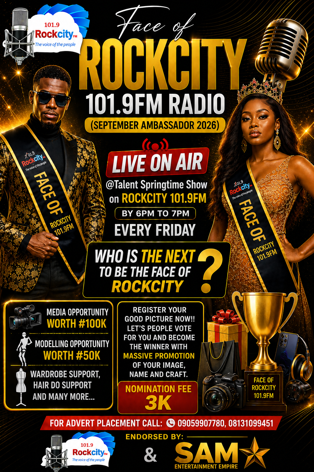 Face Of Rockcity 101.9fm